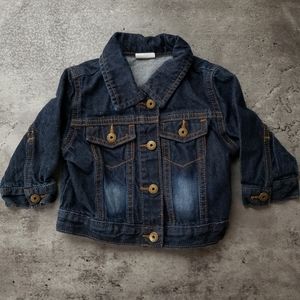 Baby denim ROCK jacket-size 6-9 months